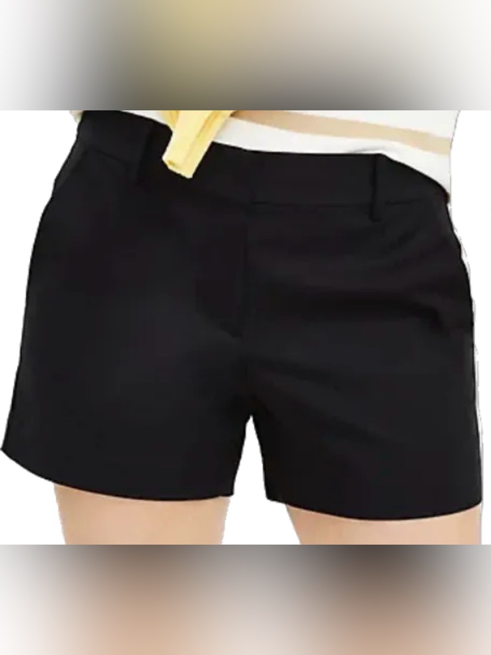 LOFT Riviera Shorts in Doubleweave (Black)